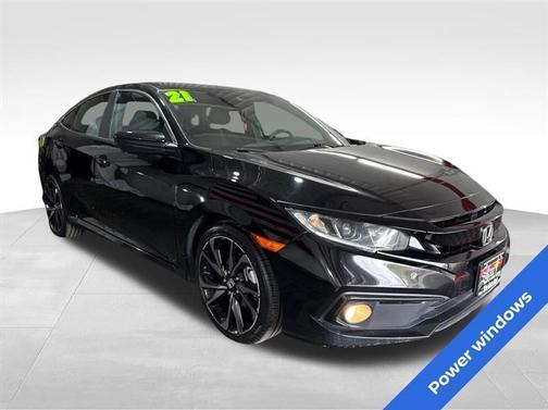 Black 2021 Honda Civic Sport