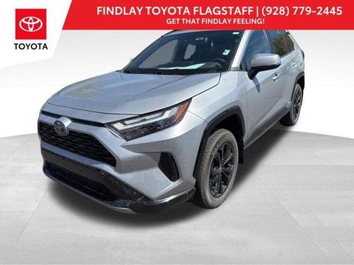 Silver Sky Metallic 2024 Toyota RAV4 Hybrid SE