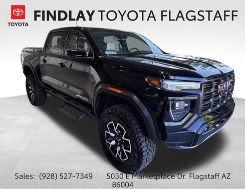 Onyx Black 2023 GMC Canyon AT4X