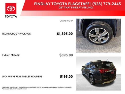 Iridium Metallic 2017 GMC Acadia Denali