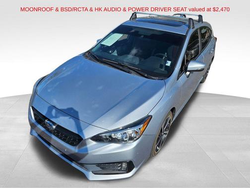 Ice Silver Metallic 2023 Subaru Impreza 2.0i Sport