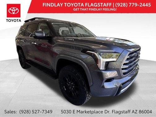 Magnetic Gray Metallic 2024 Toyota Sequoia Limited