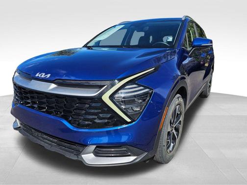 Sapphire Blue 2025 Kia Sportage EX