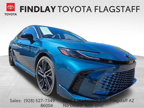 Ocean Gem/Midnight Black Metallic 2025 Toyota Camry XSE