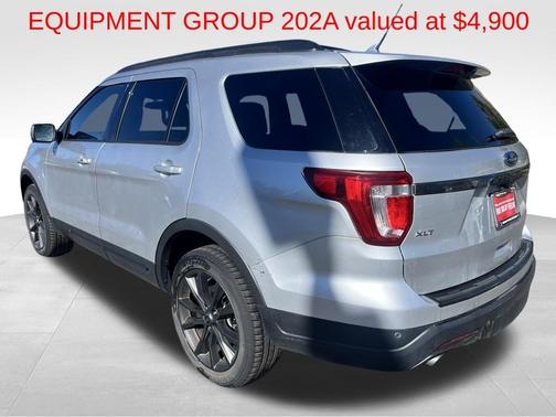 Ingot Silver Metallic 2018 Ford Explorer XLT