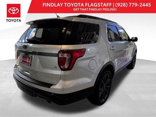 Ingot Silver Metallic 2018 Ford Explorer XLT