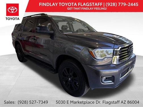 Magnetic Gray Metallic 2022 Toyota Sequoia TRD Sport