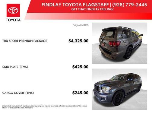 Magnetic Gray Metallic 2022 Toyota Sequoia TRD Sport