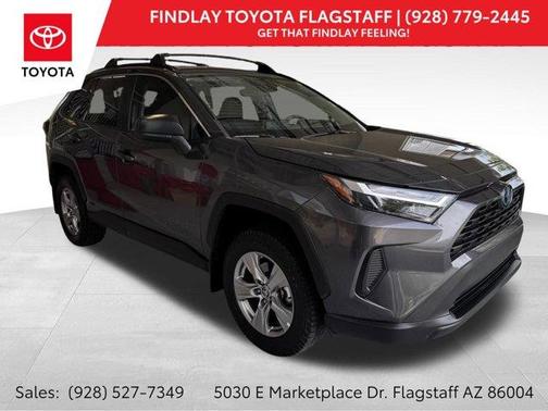 Magnetic Gray Metallic 2024 Toyota RAV4 Hybrid LE