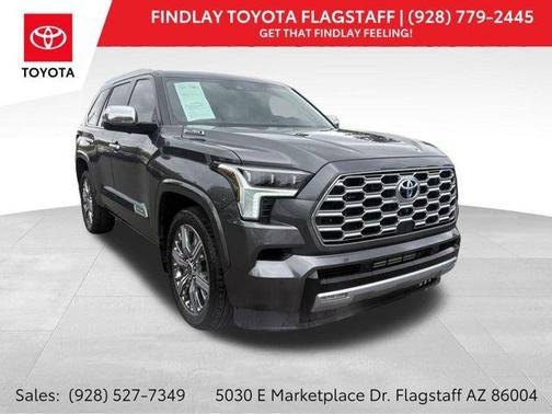 Magnetic Gray Metallic 2024 Toyota Sequoia Capstone