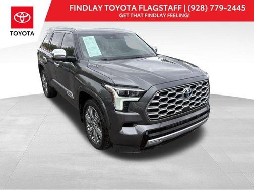Magnetic Gray Metallic 2024 Toyota Sequoia Capstone