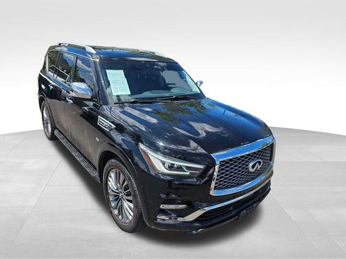 Black Obsidian 2019 INFINITI QX80 Luxe