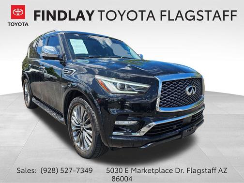 Black Obsidian 2019 INFINITI QX80 Luxe