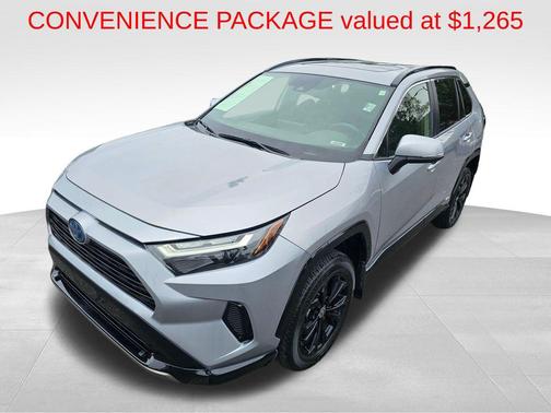 Silver Sky Metallic 2024 Toyota RAV4 Hybrid SE
