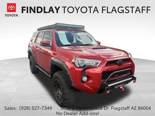 Barcelona Red Metallic 2016 Toyota 4Runner Trail Premium