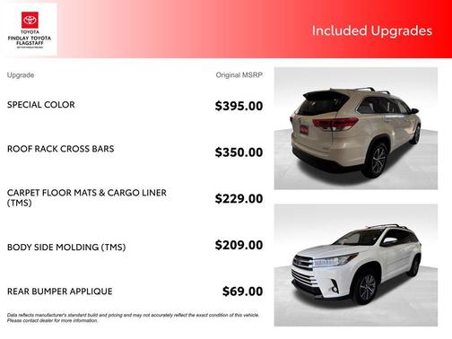 Blizzard Pearl 2018 Toyota Highlander XLE