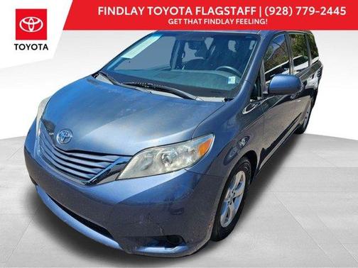 Shoreline Blue Pearl 2015 Toyota Sienna LE