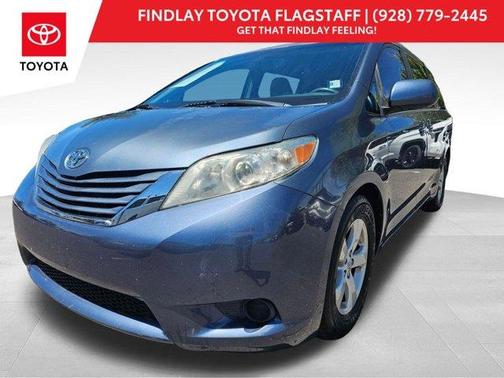 Shoreline Blue Pearl 2015 Toyota Sienna LE