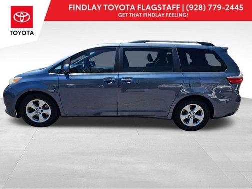 Shoreline Blue Pearl 2015 Toyota Sienna LE