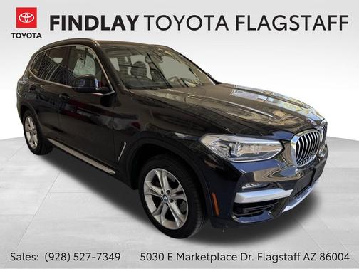Jet Black 2021 BMW X3 xDrive30i