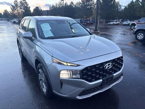 Shimmering Silver 2021 Hyundai SANTA FE SE