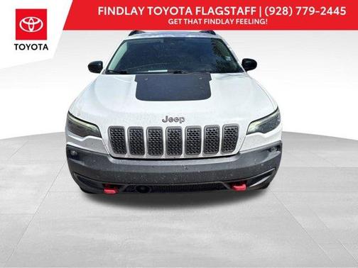 Bright White Clearcoat 2022 Jeep Cherokee Trailhawk