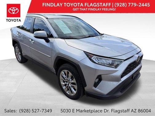 Silver Sky Metallic 2019 Toyota RAV4 XLE Premium