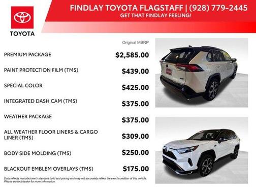 Wind Chill Pearl / Midnight Black Metallic 2024 Toyota RAV4 Prime XSE