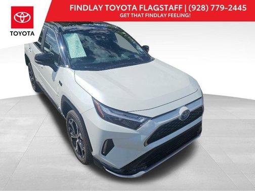 Wind Chill Pearl / Midnight Black Metallic 2024 Toyota RAV4 Prime XSE
