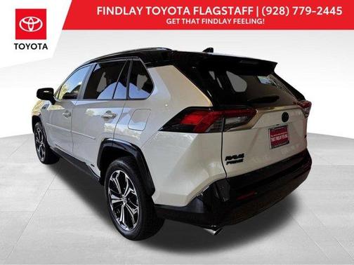 Wind Chill Pearl / Midnight Black Metallic 2024 Toyota RAV4 Prime XSE