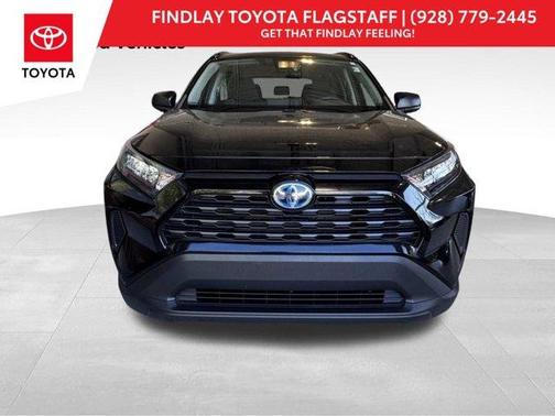 Midnight Black Metallic 2022 Toyota RAV4 Hybrid LE