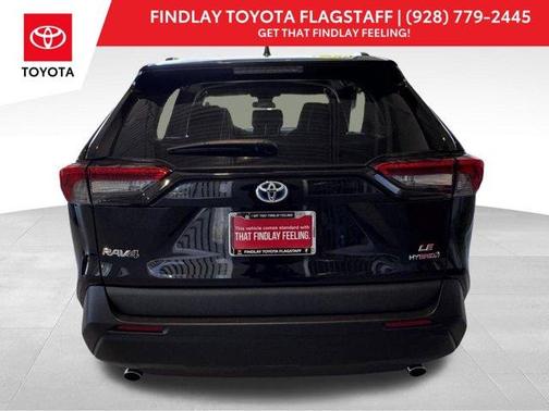 Midnight Black Metallic 2022 Toyota RAV4 Hybrid LE