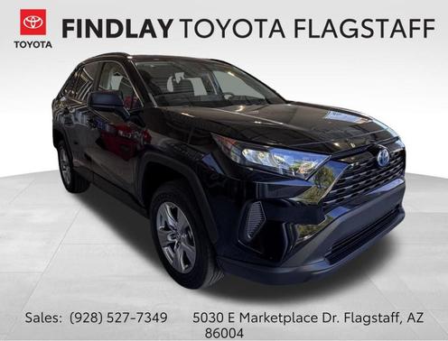 Midnight Black Metallic 2022 Toyota RAV4 Hybrid LE