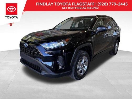 Midnight Black Metallic 2022 Toyota RAV4 Hybrid LE