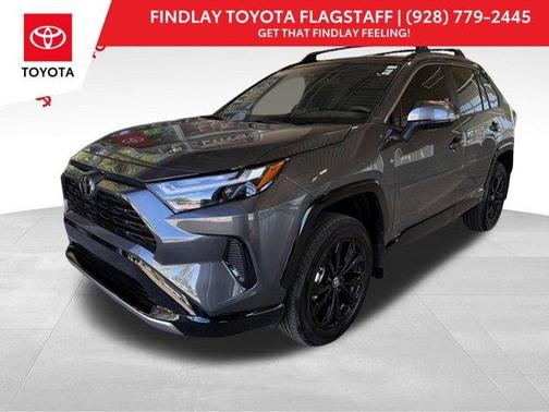 Magnetic Gray Metallic 2025 Toyota RAV4 Hybrid SE