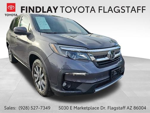 Modern Steel Metallic 2019 Honda Pilot EX