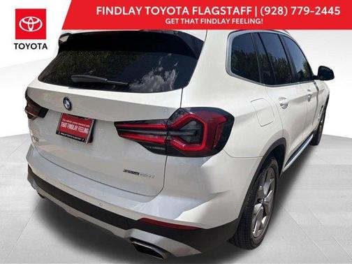 Mineral White Metallic 2022 BMW X3 sDrive30i