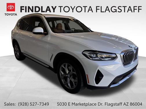 Mineral White Metallic 2022 BMW X3 sDrive30i