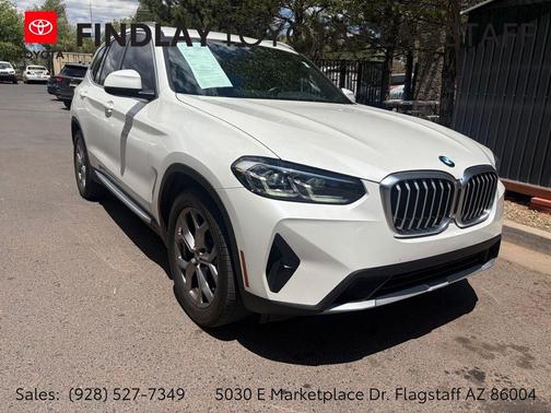 Mineral White Metallic 2022 BMW X3 sDrive30i