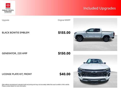 Summit White 2023 Chevrolet Colorado LT