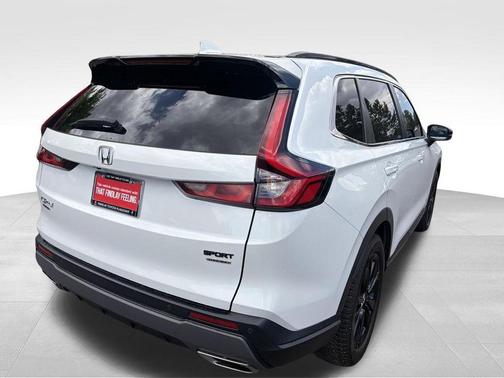 Platinum White Pearl 2023 Honda CR-V Hybrid Sport Touring AWD