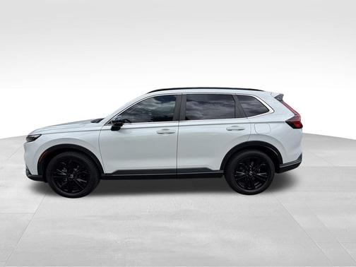 Platinum White Pearl 2023 Honda CR-V Hybrid Sport Touring AWD