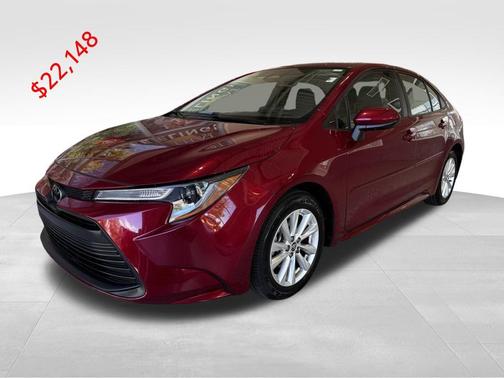 Ruby Flare Pearl 2024 Toyota Corolla LE