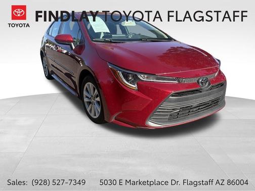 Ruby Flare Pearl 2024 Toyota Corolla LE