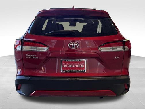 Barcelona Red Metallic 2024 Toyota Corolla Cross LE