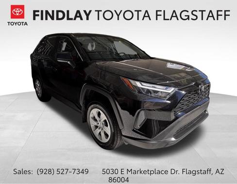 Midnight Black Metallic 2025 Toyota RAV4 LE