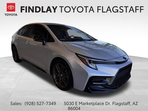 Classic Silver Metallic 2024 Toyota Corolla Nightshade Edition