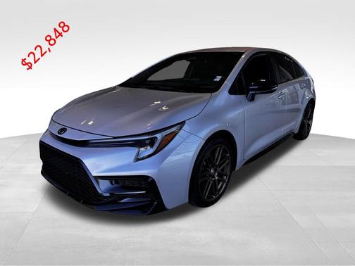 Classic Silver Metallic 2024 Toyota Corolla Nightshade Edition