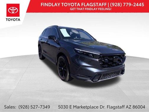 Meteorite Gray Metallic 2025 Honda CR-V Hybrid Sport-L