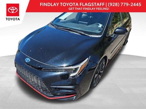 Midnight Black Metallic 2023 Toyota Corolla Hybrid SE